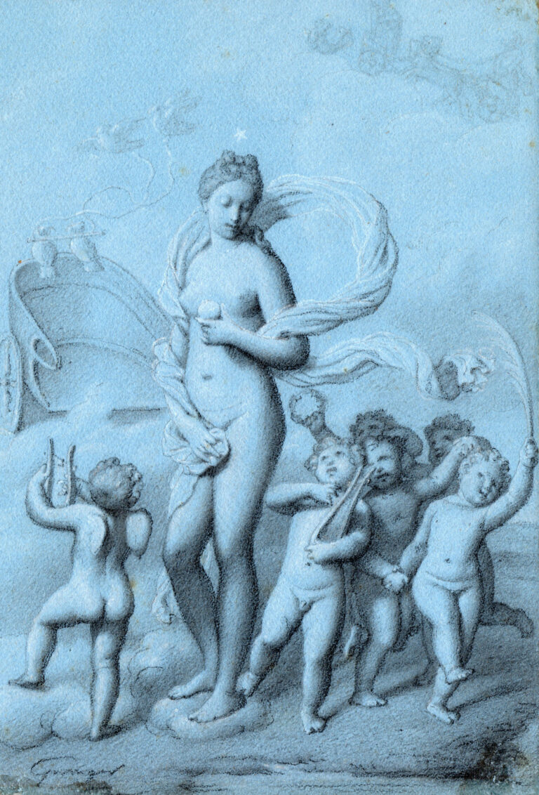 Jean-Pierre GRANGER (1779-1840) — Vénus et les amours, vers 1800