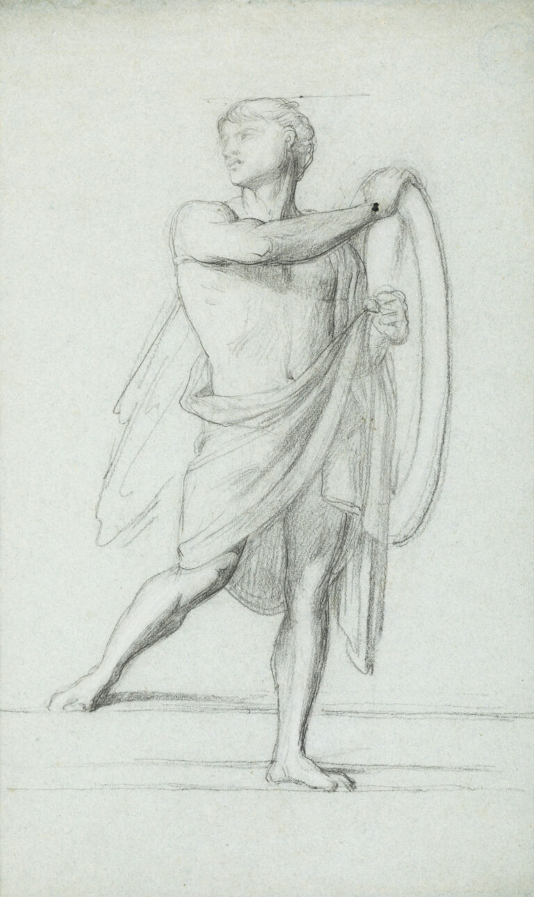 Léon BENOUVILLE (1821-1859) — Le Départ de Protésilas, vers 1851