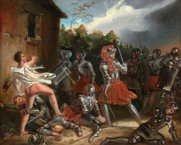 Antoine RIVOULON (1810-1864) — Le Grand Ferré, vers 1838-1840