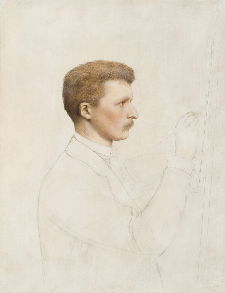 Jean CORABOEUF (1870-1947) — Autoportrait, vers 1904