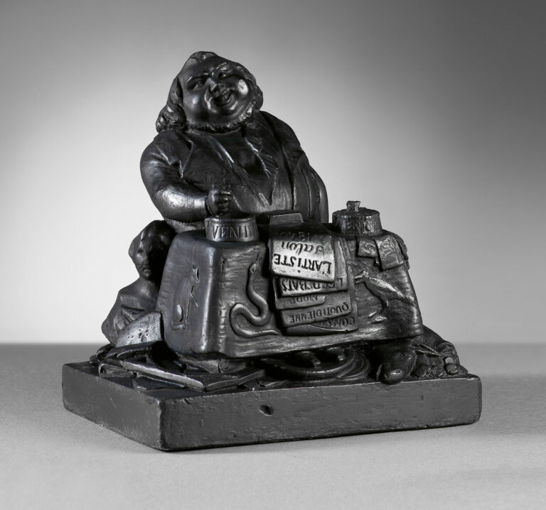 Antoine-Laurent DANTAN, dit DANTAN AÎNÉ (1798-1878) — Portrait-charge de Jules Janin, 1840